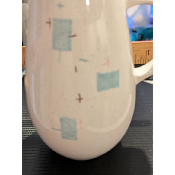 Mid-Century Vernons "Heavenly Days" Ceramic Pitcher juice - Picture 10 of 12